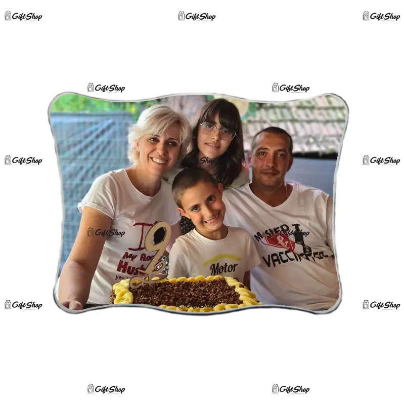 Magnet din ceramica, model ondulat